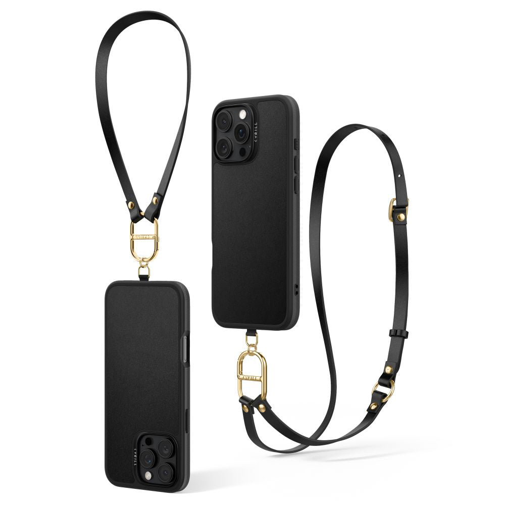 Husa MagSafe pentru Apple iPhone 16 Pro, Spigen, Cyrill Kajuk Classic Charm, Neagra