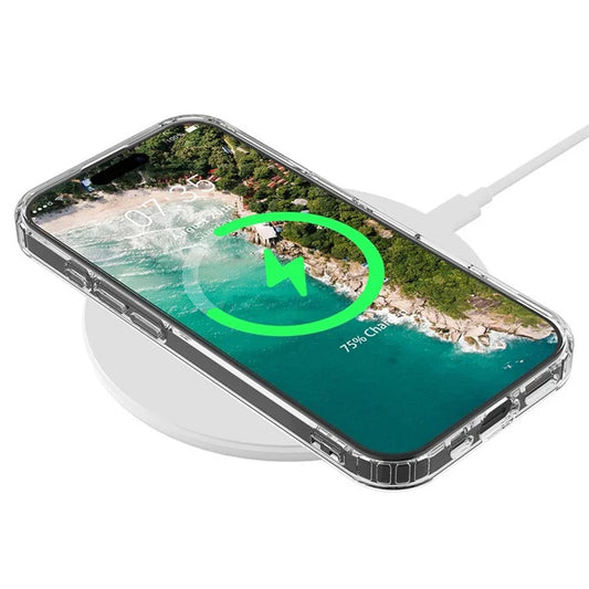 Husa MagSafe pentru Apple iPhone 16 Pro, Techsuit, Pro, Transparenta