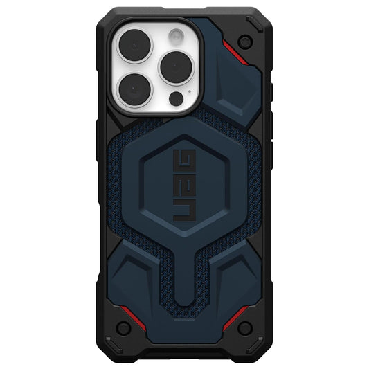 Husa MagSafe pentru Apple iPhone 16 Pro, Urban Armor Gear, Monarch Pro Kevlar, Bleumarin