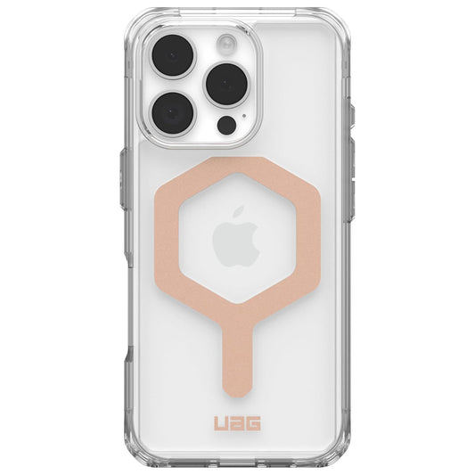 Husa MagSafe pentru Apple iPhone 16 Pro, Urban Armor Gear, Plyo, Roz Aurie