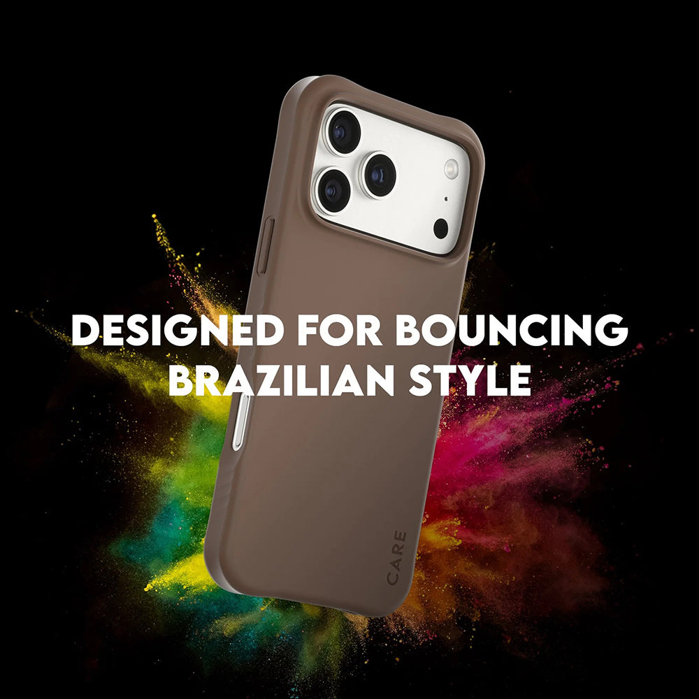 Husa MagSafe pentru Apple iPhone 17 Air, PanzerGlass, Care Fashionable, Maro