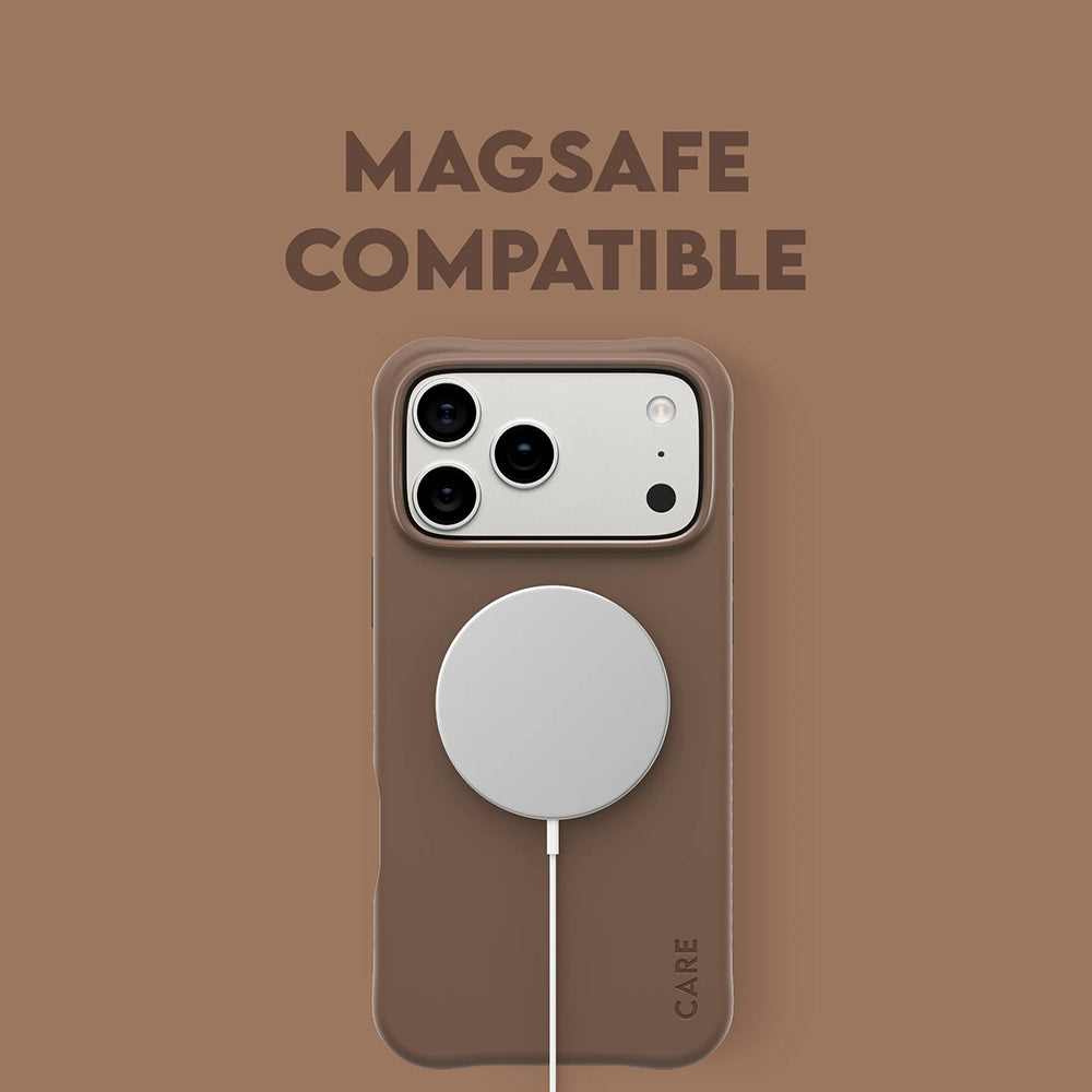 Husa MagSafe pentru Apple iPhone 17 Air, PanzerGlass, Care Fashionable, Maro
