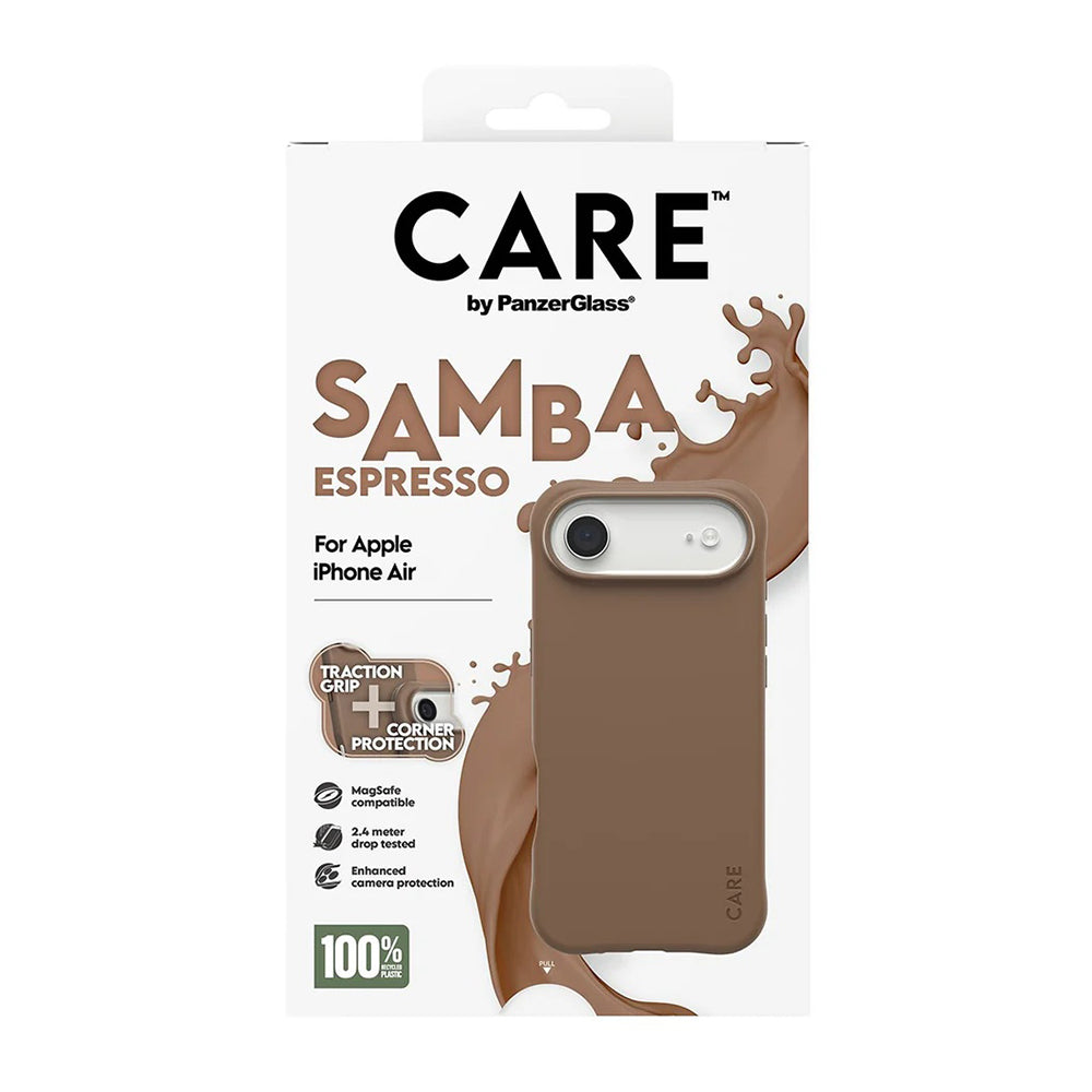 Husa MagSafe pentru Apple iPhone 17 Air, PanzerGlass, Care Fashionable, Maro