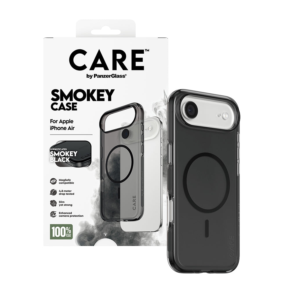 Husa MagSafe pentru Apple iPhone 17 Air, PanzerGlass, Care Urban Explorer, Neagra