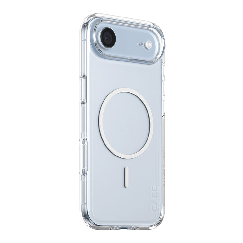 Husa MagSafe pentru Apple iPhone 17 Air, PanzerGlass, Care Urban Explorer, Transparenta Alba