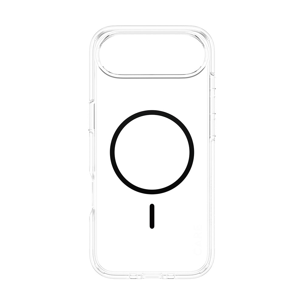 Husa MagSafe pentru Apple iPhone 17 Air, PanzerGlass, Care Urban Explorer, Transparenta Neagra