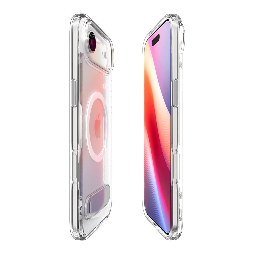 Husa MagSafe pentru Apple iPhone 17 Air, Spigen, Ultra Hybrid S, Transparenta ACS09926