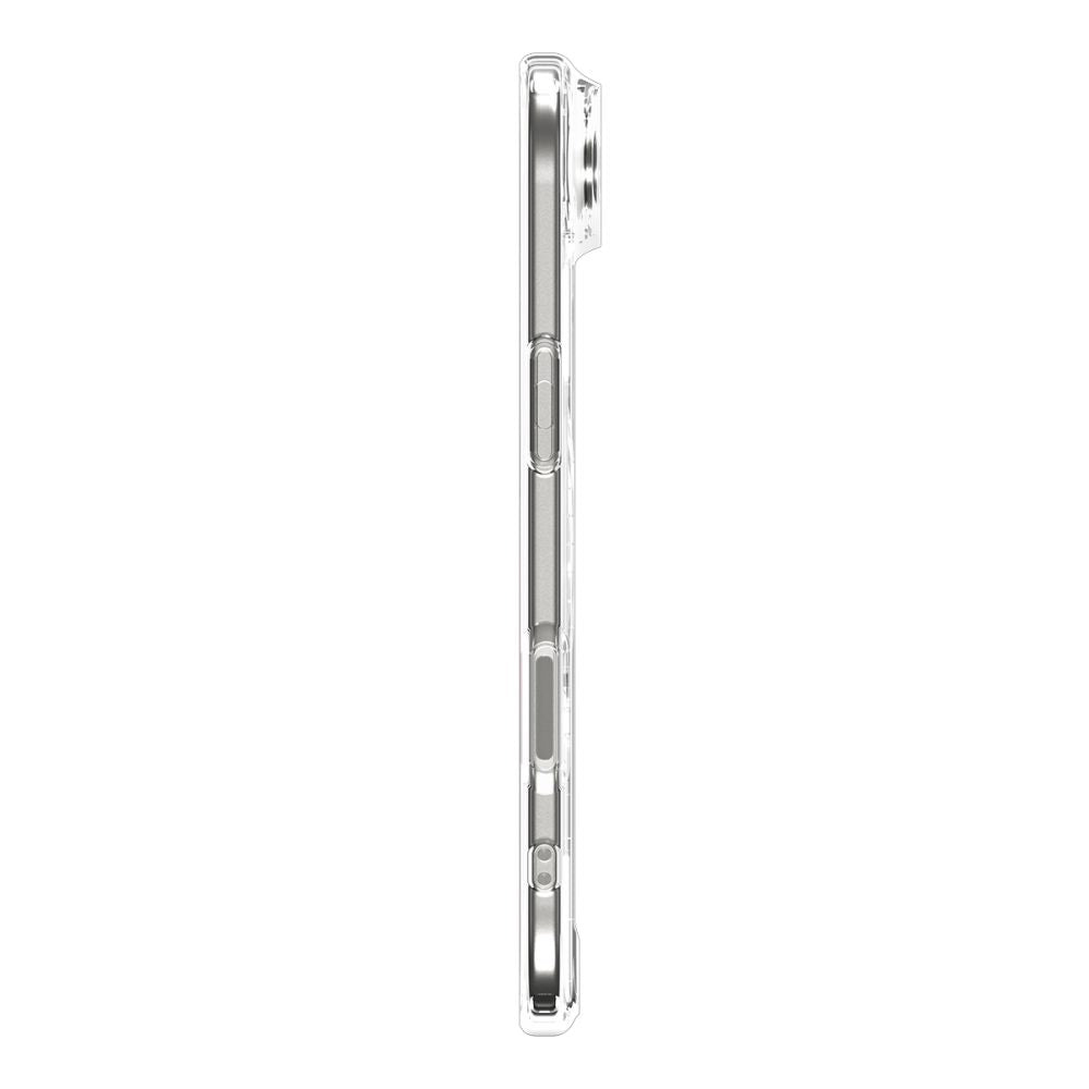 Husa MagSafe pentru Apple iPhone 17 Air, Spigen, Ultra Hybrid Zero One, Alba ACS10318