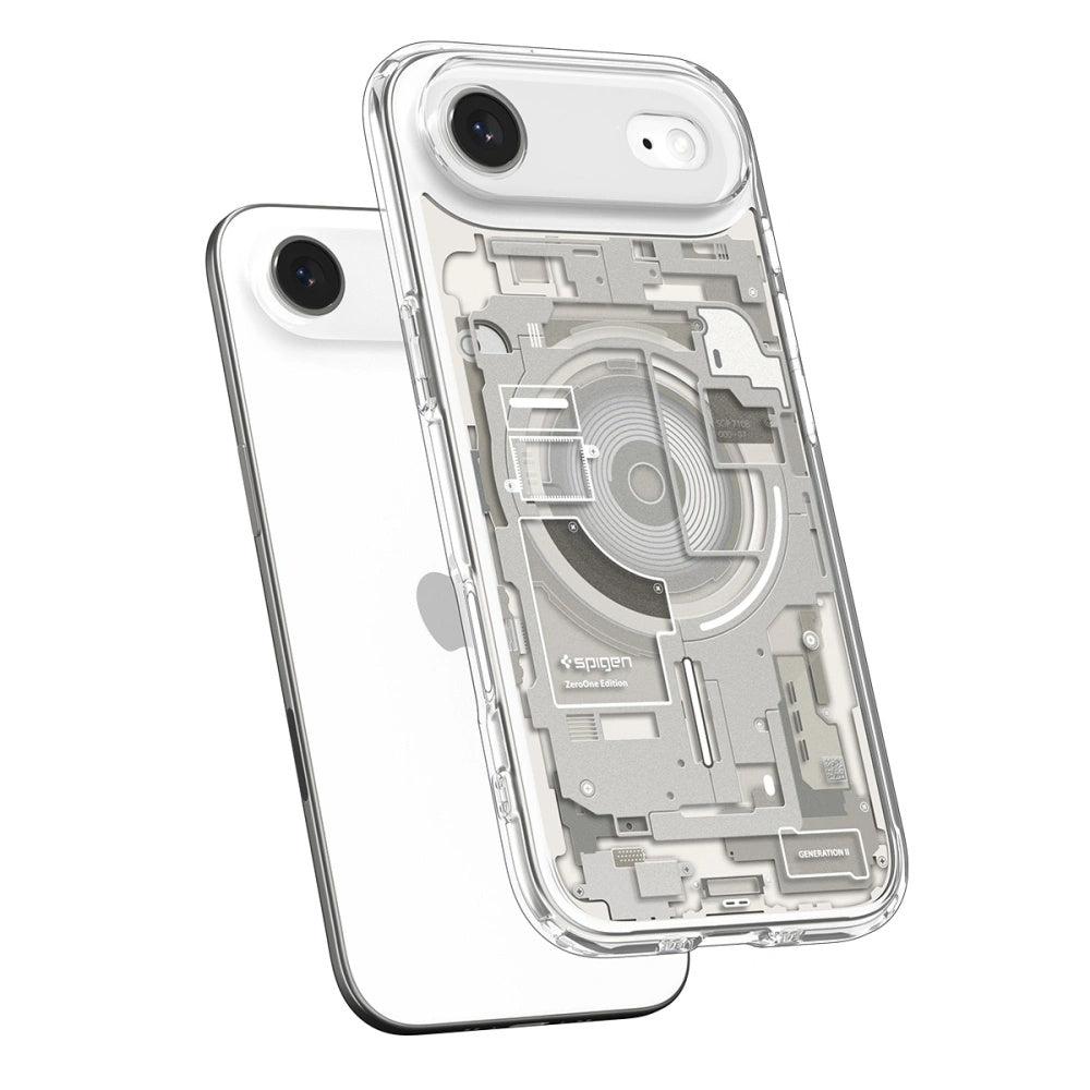 Husa MagSafe pentru Apple iPhone 17 Air, Spigen, Ultra Hybrid Zero One, Bej ACS10319