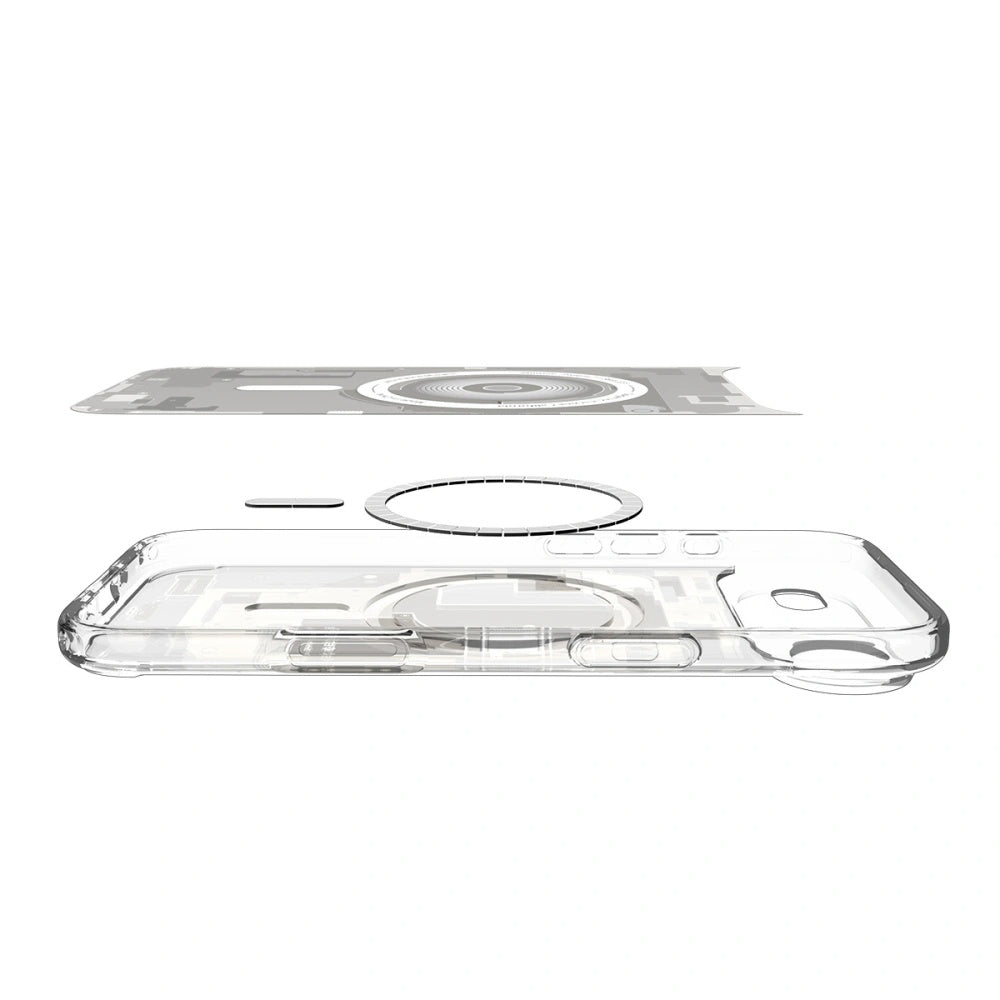 Husa MagSafe pentru Apple iPhone 17 Air, Spigen, Ultra Hybrid Zero One, Bej ACS10319