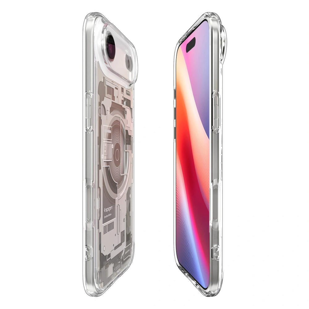 Husa MagSafe pentru Apple iPhone 17 Air, Spigen, Ultra Hybrid Zero One, Bej ACS10319