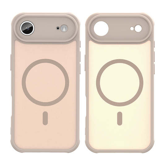 Husa MagSafe pentru Apple iPhone 17 Air, Techsuit, HaloFrost II, Aurie