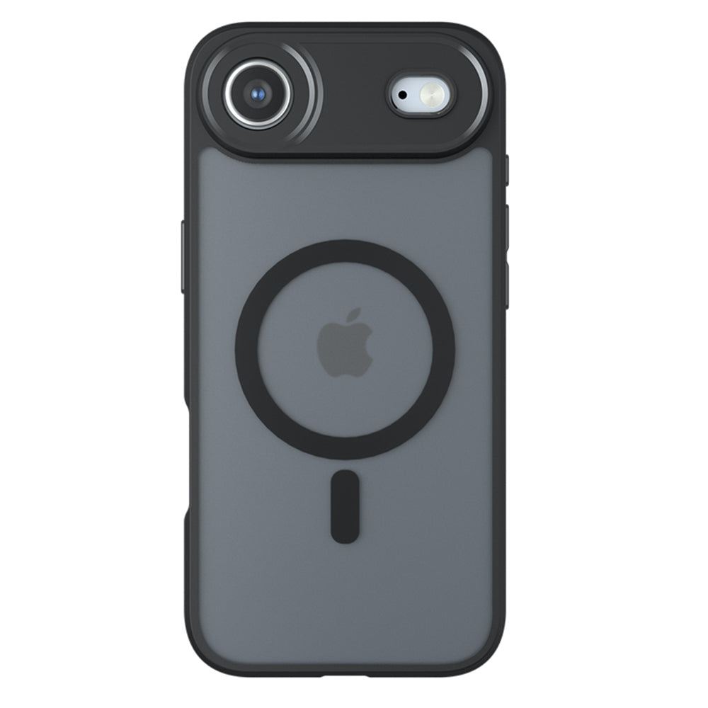 Husa MagSafe pentru Apple iPhone 17 Air, Techsuit, PureFrost, Neagra Satinata