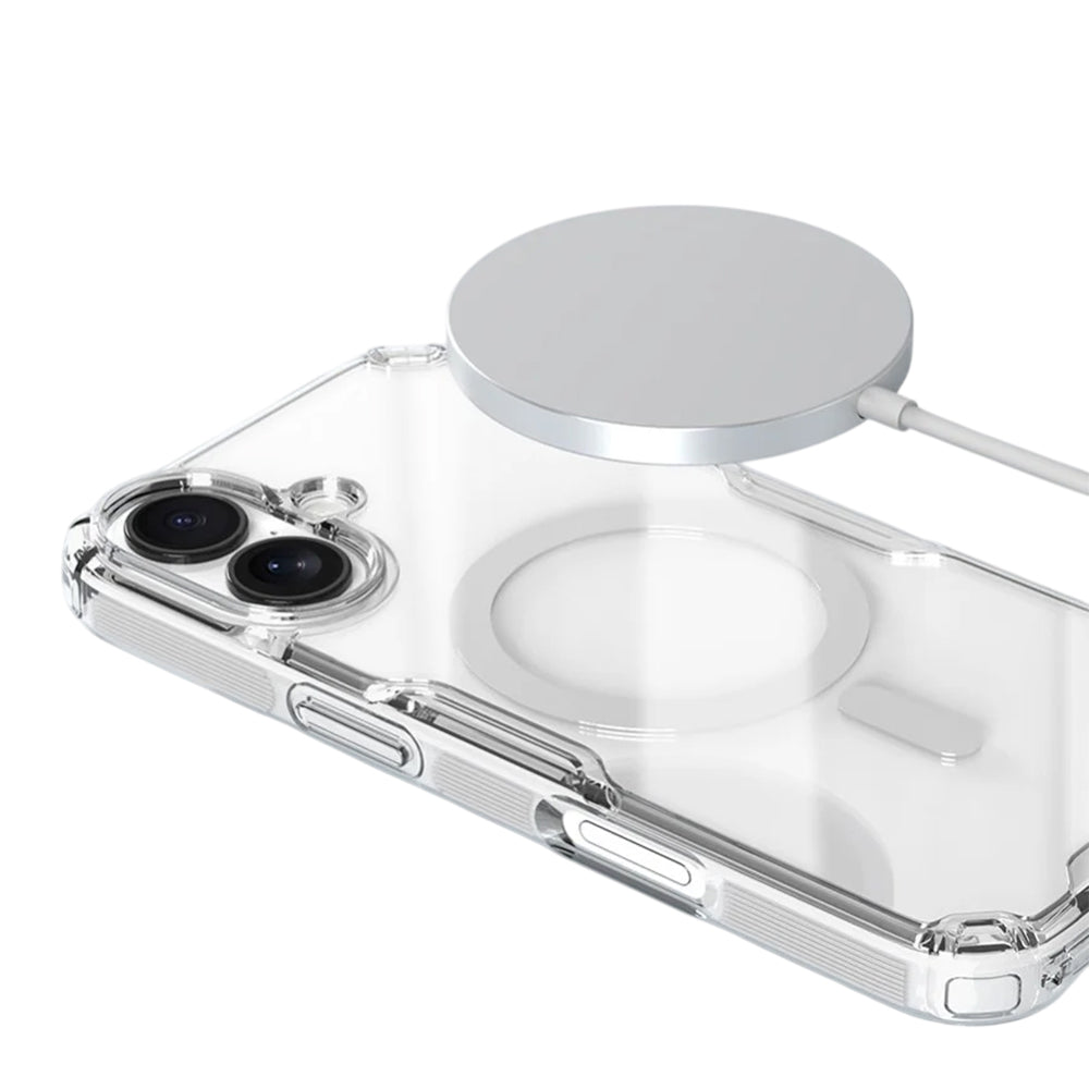 Husa MagSafe pentru Apple iPhone 17, Nillkin, Nature Pro, Alba