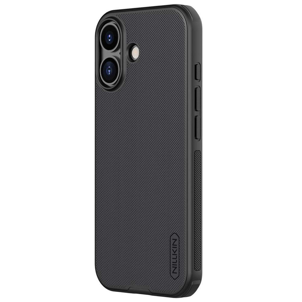 Husa MagSafe pentru Apple iPhone 17, Nillkin, Super Shield Pro, Neagra Satinata
