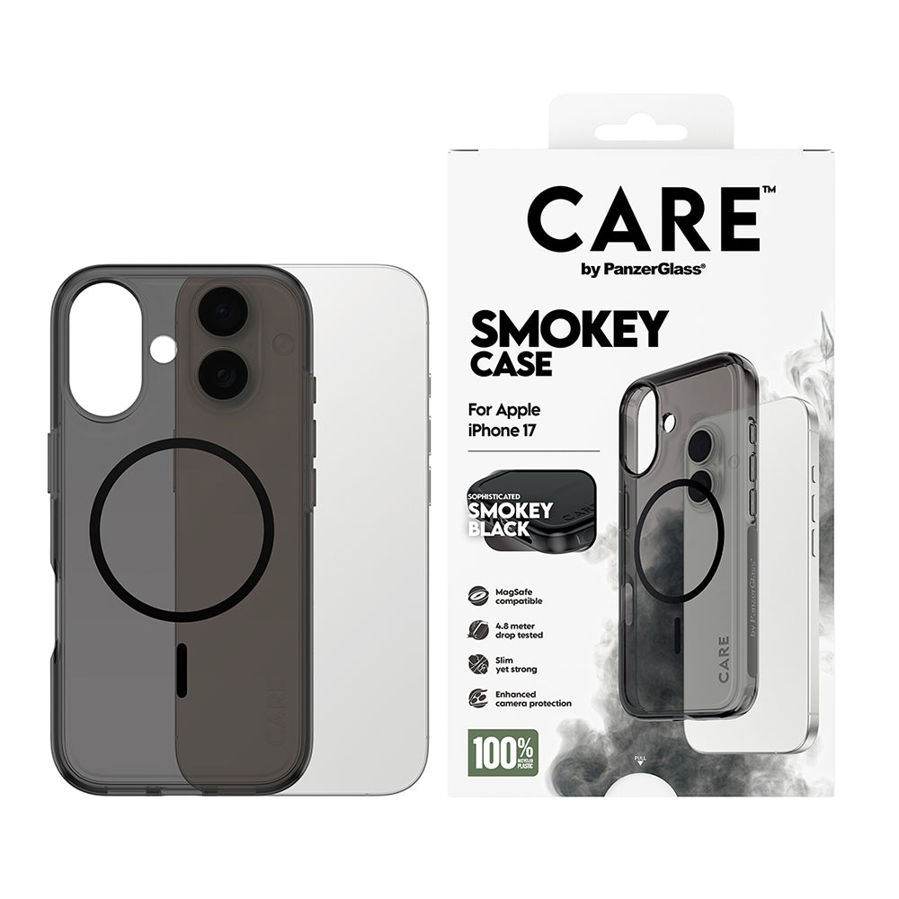 Husa MagSafe pentru Apple iPhone 17, PanzerGlass, Care Urban Explorer, Neagra