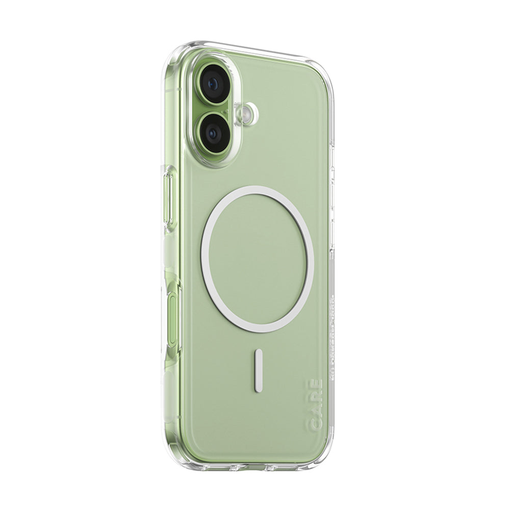 Husa MagSafe pentru Apple iPhone 17, PanzerGlass, Care Urban Explorer, Transparenta Alba
