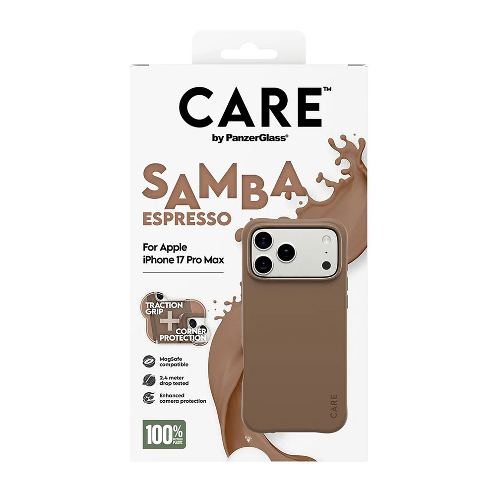 Husa MagSafe pentru Apple iPhone 17 Pro Max, PanzerGlass, Care Fashionable, Maro