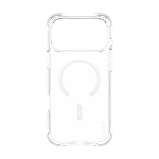 Husa MagSafe pentru Apple iPhone 17 Pro Max, PanzerGlass, Care Fashionable, Transparenta Alba