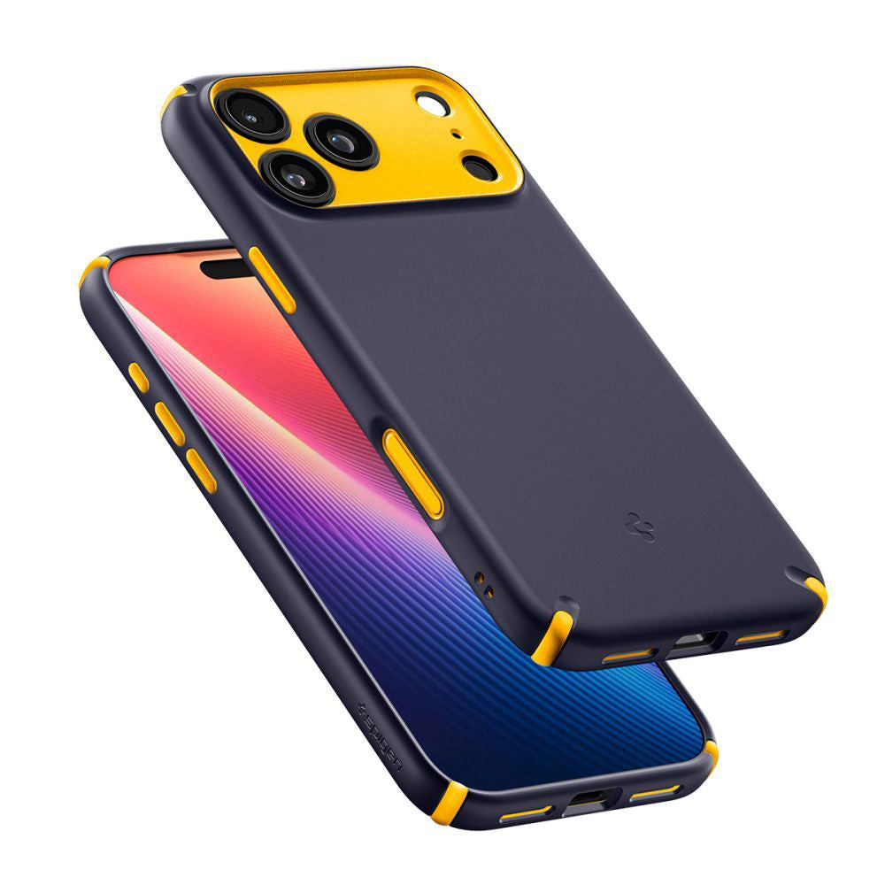 Husa MagSafe pentru Apple iPhone 17 Pro Max, Spigen, Caseology Nano Pop Hybrid, Mov ACS11147