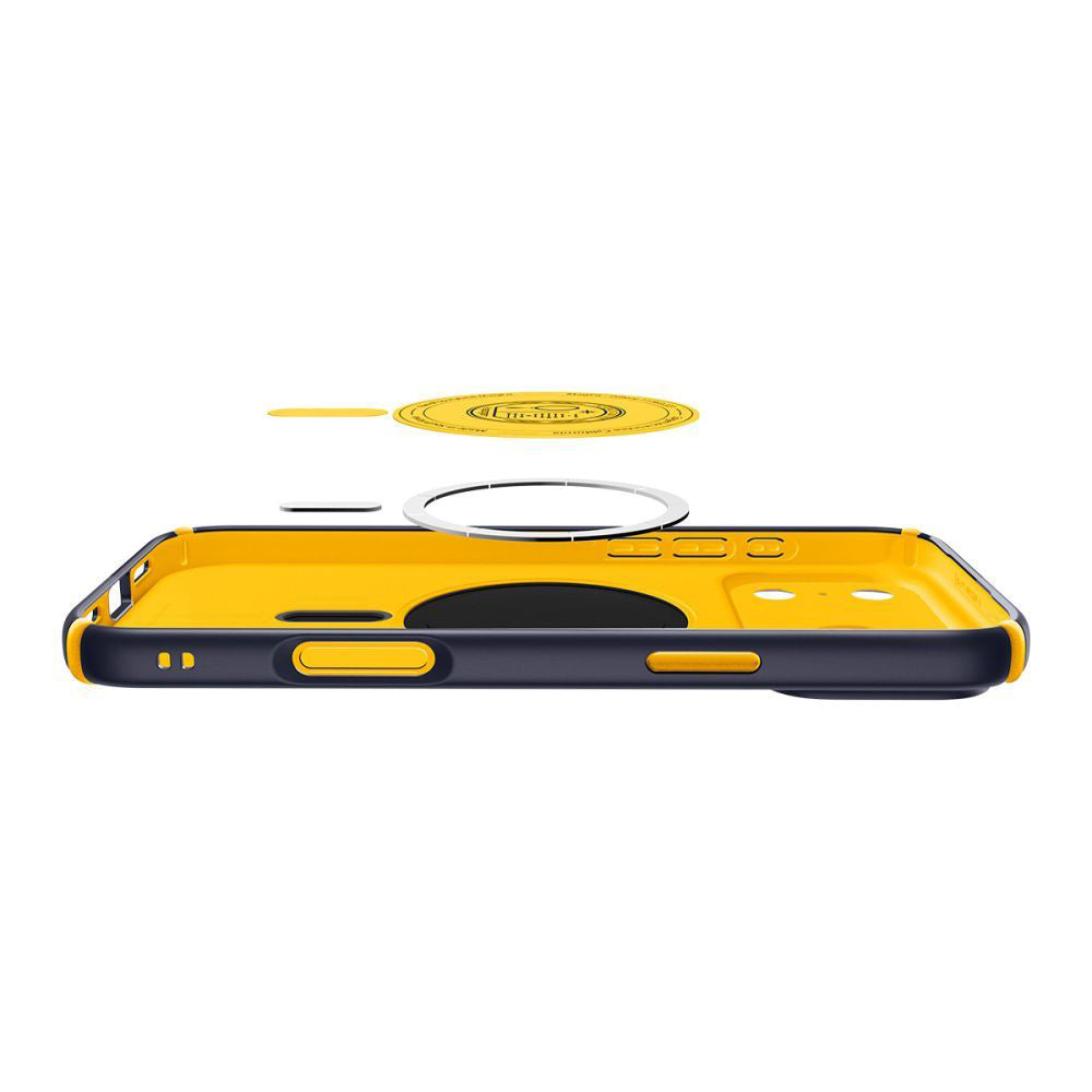 Husa MagSafe pentru Apple iPhone 17 Pro Max, Spigen, Caseology Nano Pop Hybrid, Mov ACS11147