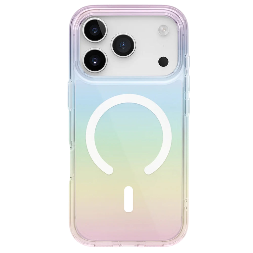 Husa MagSafe pentru Apple iPhone 17 Pro Max, UNIQ, Iridescia MagClick, Multicolor