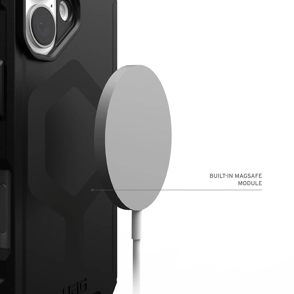 Husa MagSafe pentru Apple iPhone 17 Pro Max, Urban Armor Gear, Essential Armor, Neagra