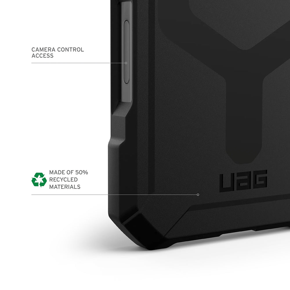 Husa MagSafe pentru Apple iPhone 17 Pro Max, Urban Armor Gear, Essential Armor, Neagra