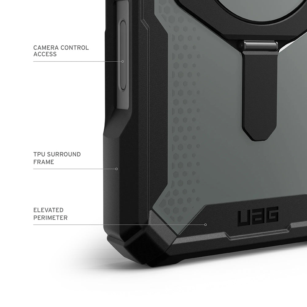 Husa MagSafe pentru Apple iPhone 17 Pro Max, Urban Armor Gear, Plasma XTE, Neagra