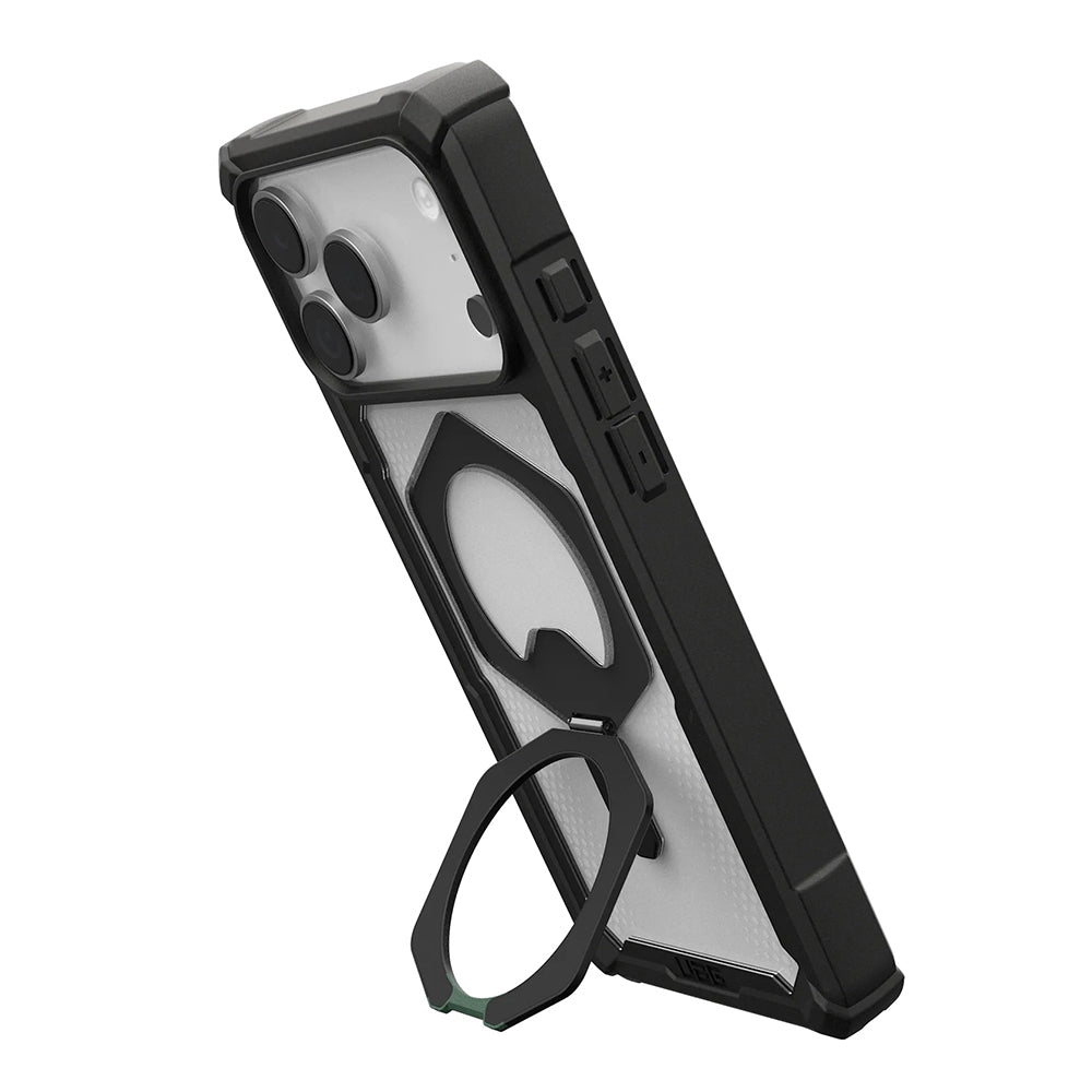 Husa MagSafe pentru Apple iPhone 17 Pro Max, Urban Armor Gear, Plasma XTE, Neagra Transparenta