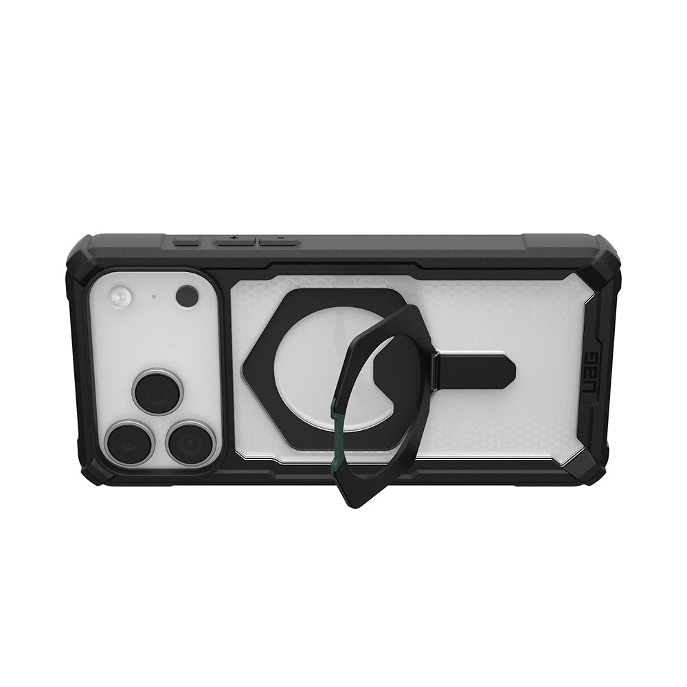 Husa MagSafe pentru Apple iPhone 17 Pro Max, Urban Armor Gear, Plasma XTE, Neagra Transparenta