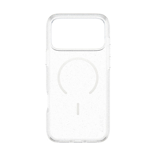 Husa MagSafe pentru Apple iPhone 17 Pro, PanzerGlass, Care Urban Explorer Star Lit, Transparenta Alba