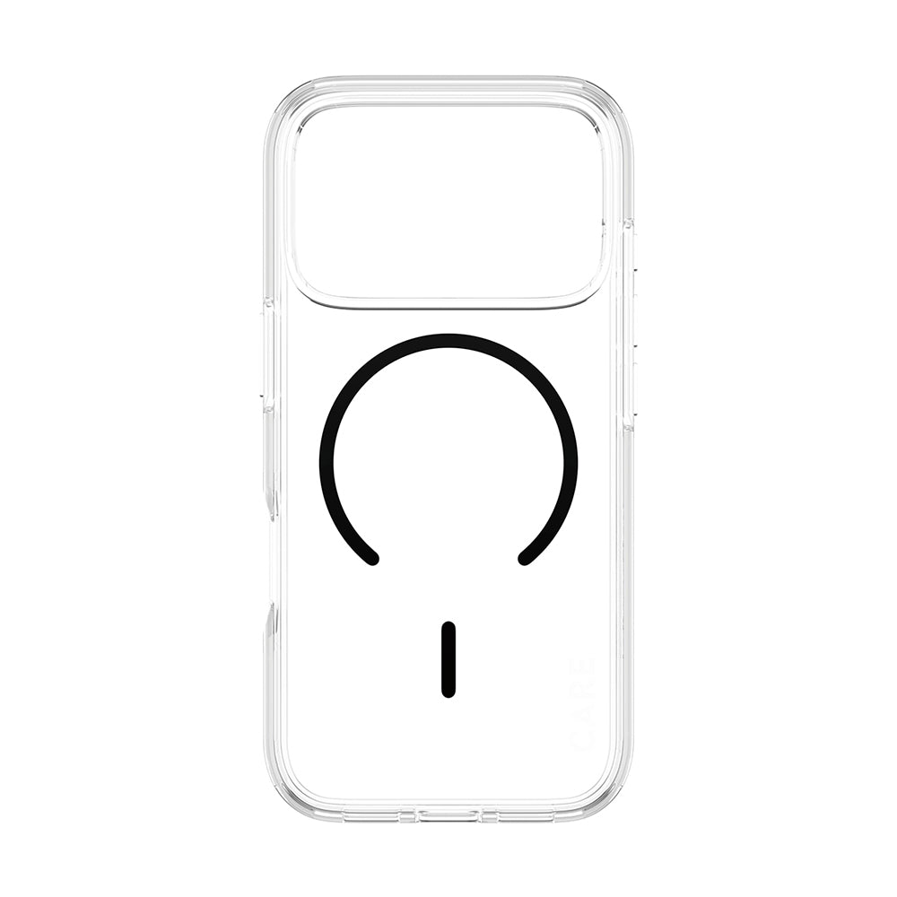 Husa MagSafe pentru Apple iPhone 17 Pro, PanzerGlass, Care Urban Explorer, Transparenta Neagra