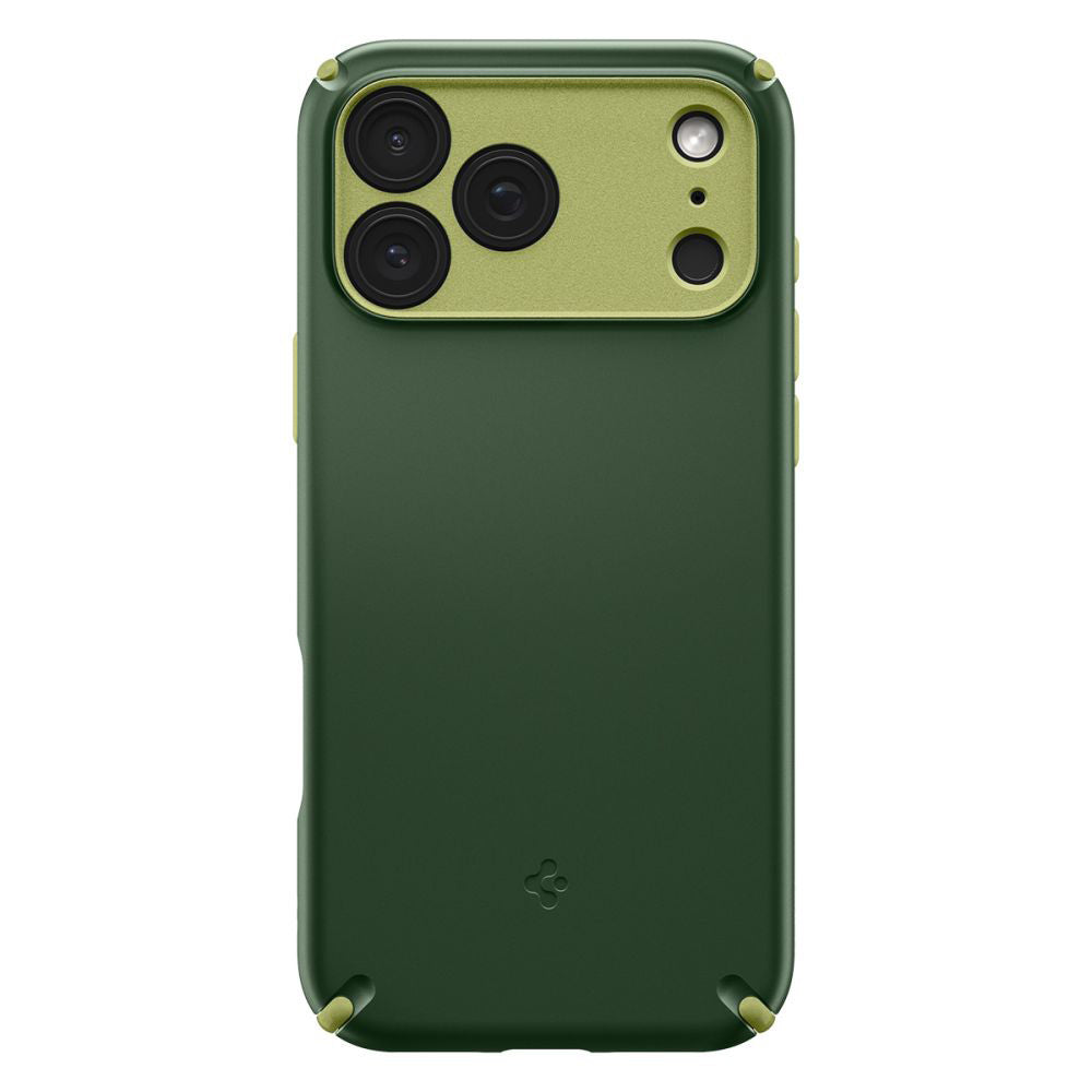 Husa MagSafe pentru Apple iPhone 17 Pro, Spigen, Caseology Nano Pop Hybrid, Verde ACS11150