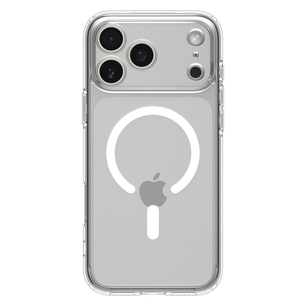 Husa MagSafe pentru Apple iPhone 17 Pro, Spigen, Ultra Hybrid, Alba ACS10346