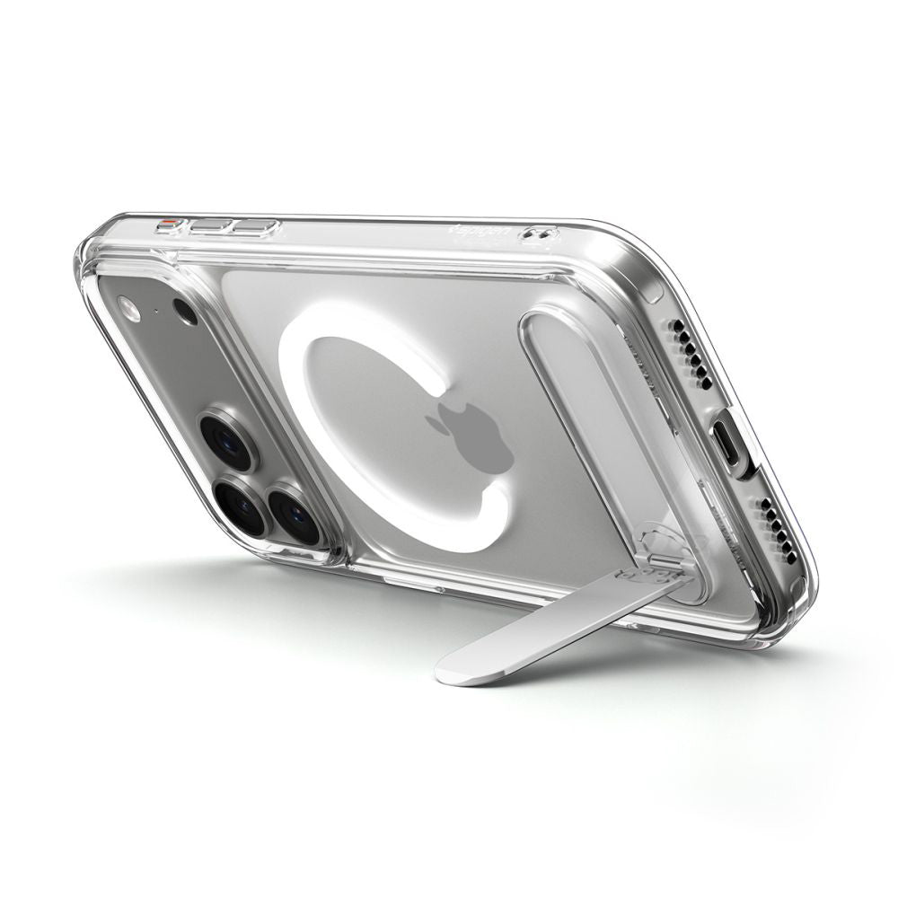 Husa MagSafe pentru Apple iPhone 17 Pro, Spigen, Ultra Hybrid S, Transparenta ACS09946