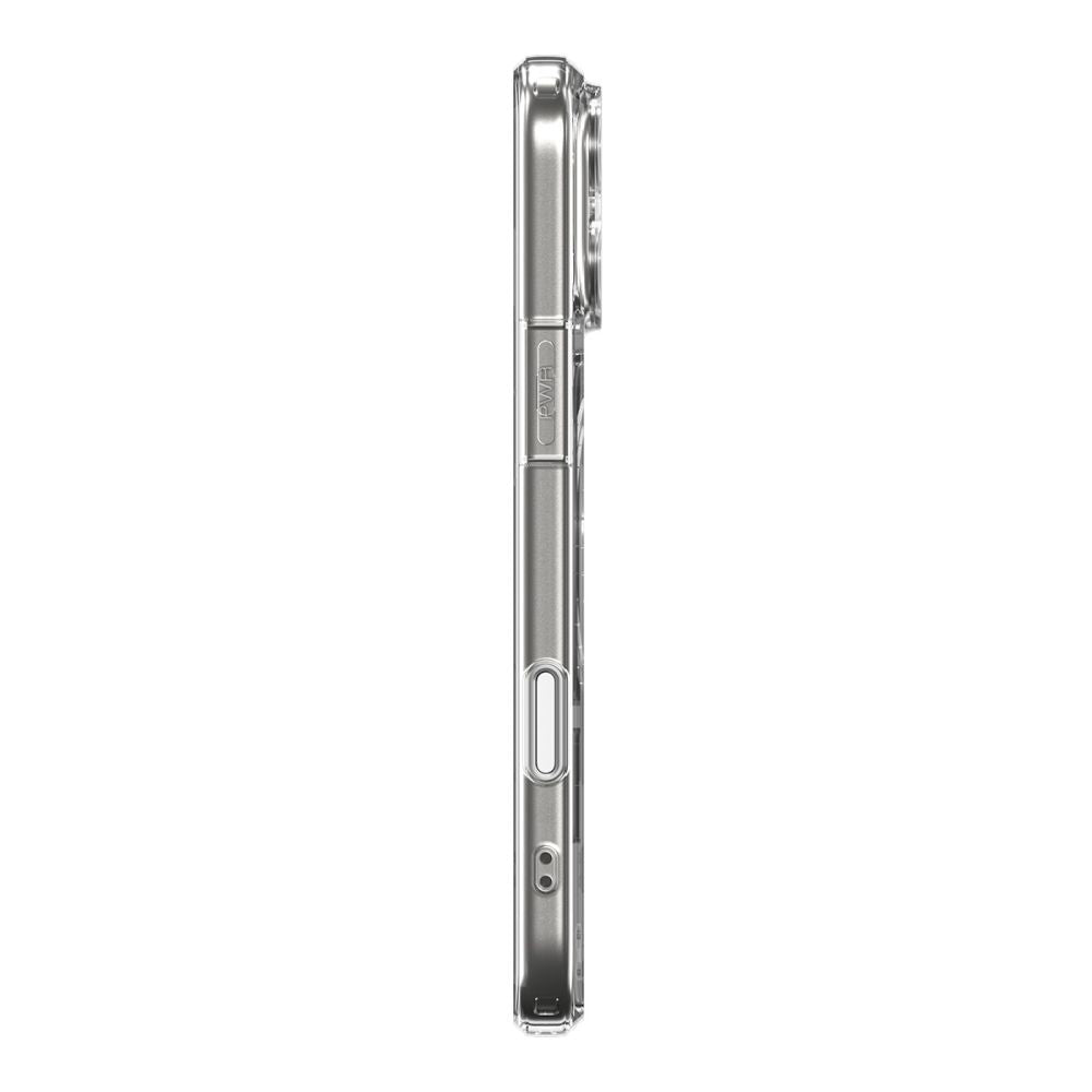 Husa MagSafe pentru Apple iPhone 17 Pro, Spigen, Ultra Hybrid T, Alba ACS10344
