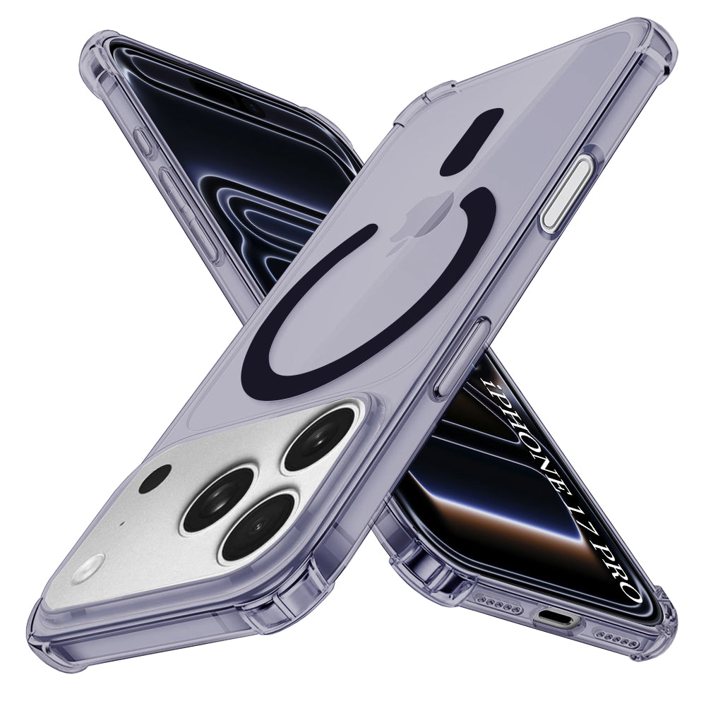 Husa MagSafe pentru Apple iPhone 17 Pro, Techsuit, Shockproof, Fumurie
