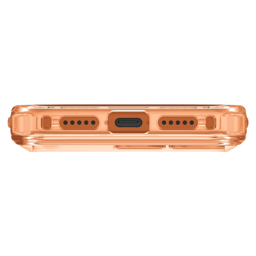 Husa MagSafe pentru Apple iPhone 17 Pro, UNIQ, LifePro Xtreme MagClick, Portocalie