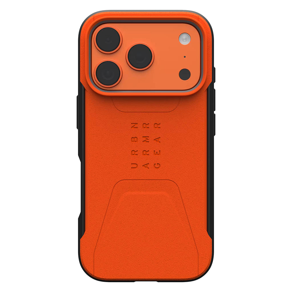Husa MagSafe pentru Apple iPhone 17 Pro, Urban Armor Gear, Civilian, Portocalie
