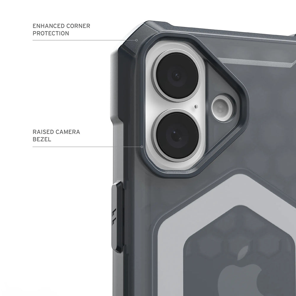 Husa MagSafe pentru Apple iPhone 17 Pro, Urban Armor Gear, Essential Armor, Gri