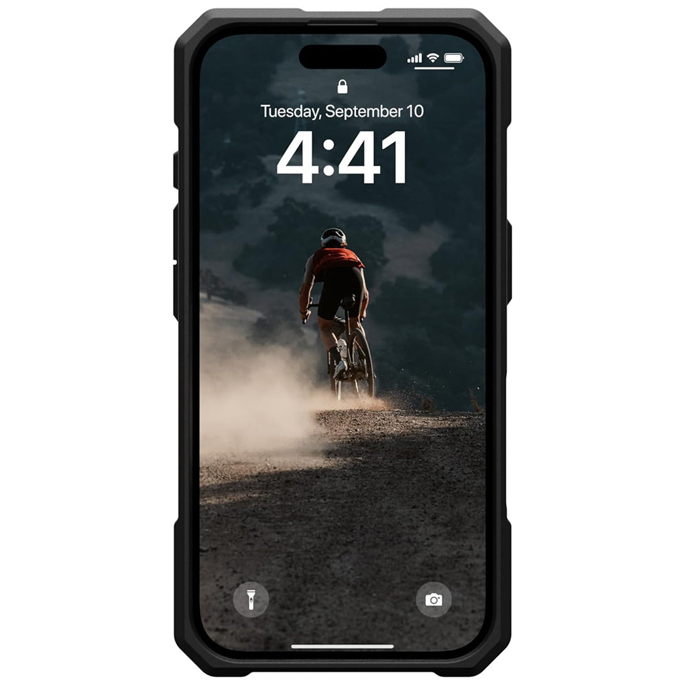 Husa MagSafe pentru Apple iPhone 17 Pro, Urban Armor Gear, Monarch Pro Carbon, Neagra