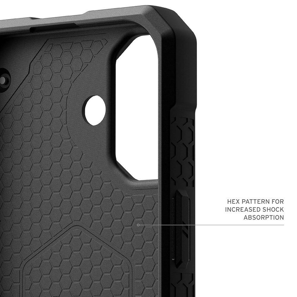 Husa MagSafe pentru Apple iPhone 17 Pro, Urban Armor Gear, Monarch Pro Carbon, Neagra