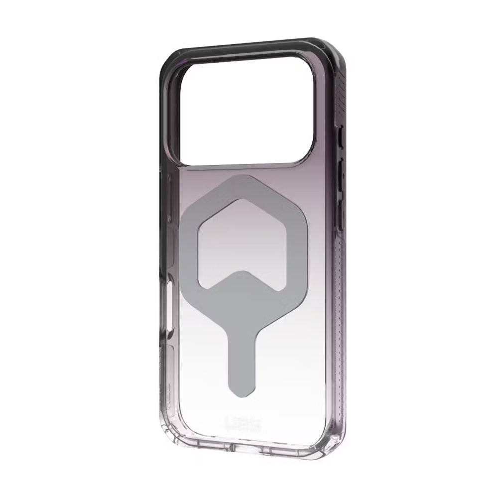 Husa MagSafe pentru Apple iPhone 17 Pro, Urban Armor Gear, Plyo, Neagra Transparenta