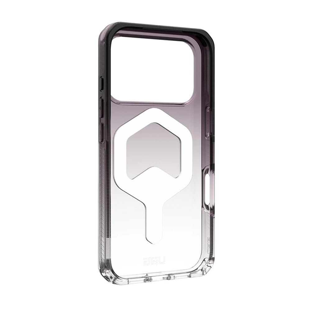 Husa MagSafe pentru Apple iPhone 17 Pro, Urban Armor Gear, Plyo, Neagra Transparenta