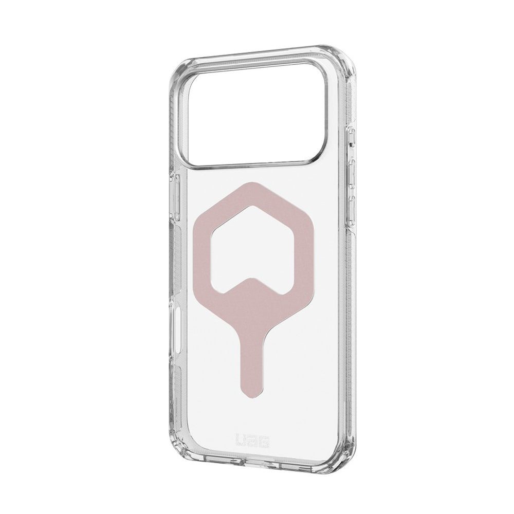 Husa MagSafe pentru Apple iPhone 17 Pro, Urban Armor Gear, Plyo, Roz Aurie