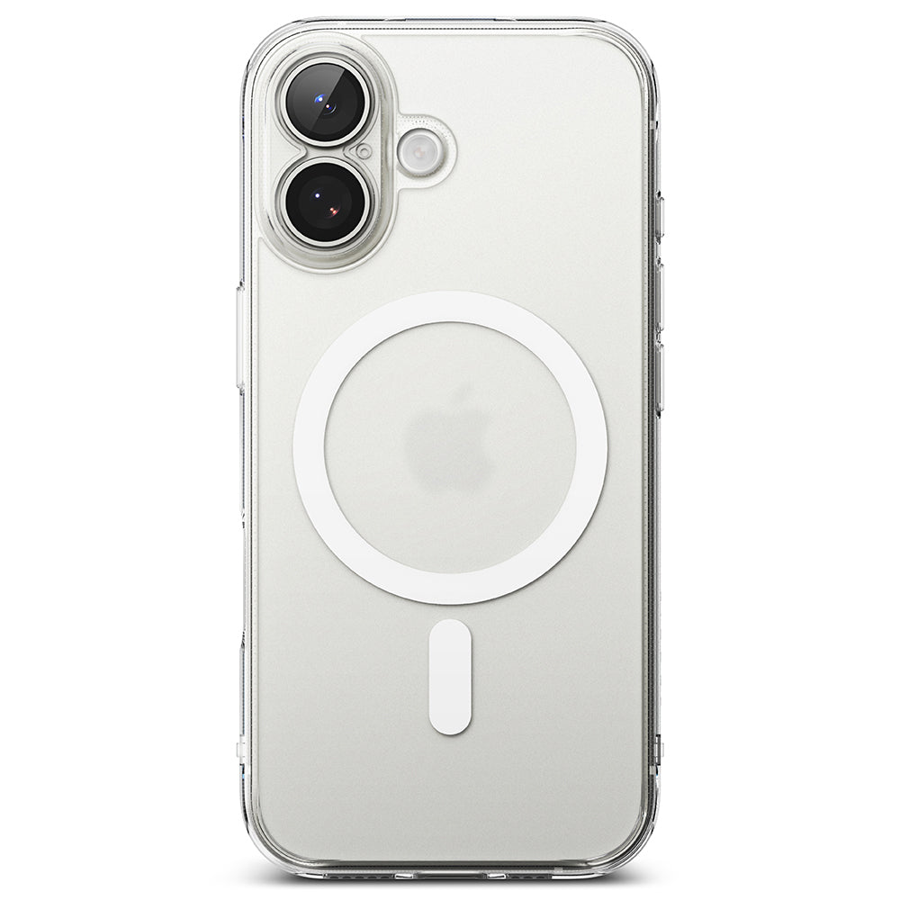 Husa MagSafe pentru Apple iPhone 17, Ringke, Fusion, Transparenta Mata