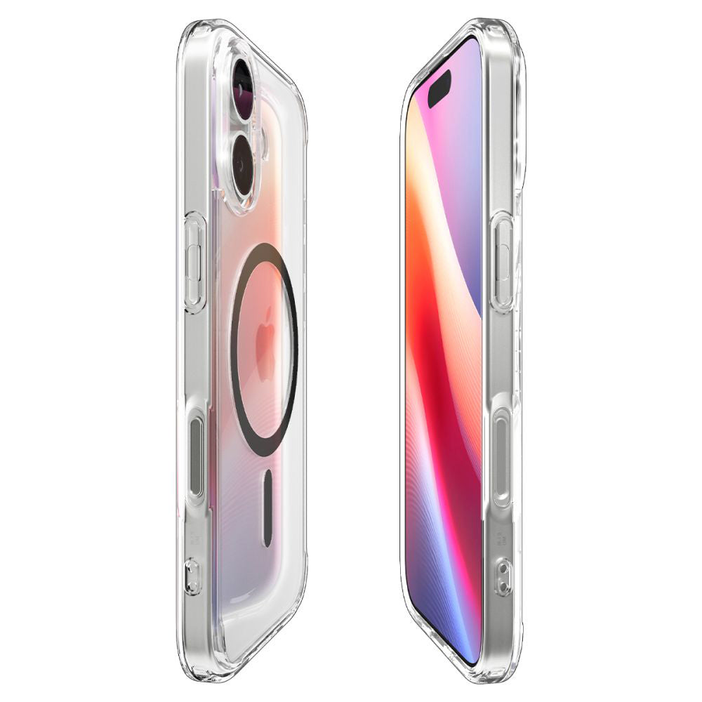 Husa MagSafe pentru Apple iPhone 17, Spigen, Ultra Hybrid, Gri ACS10381