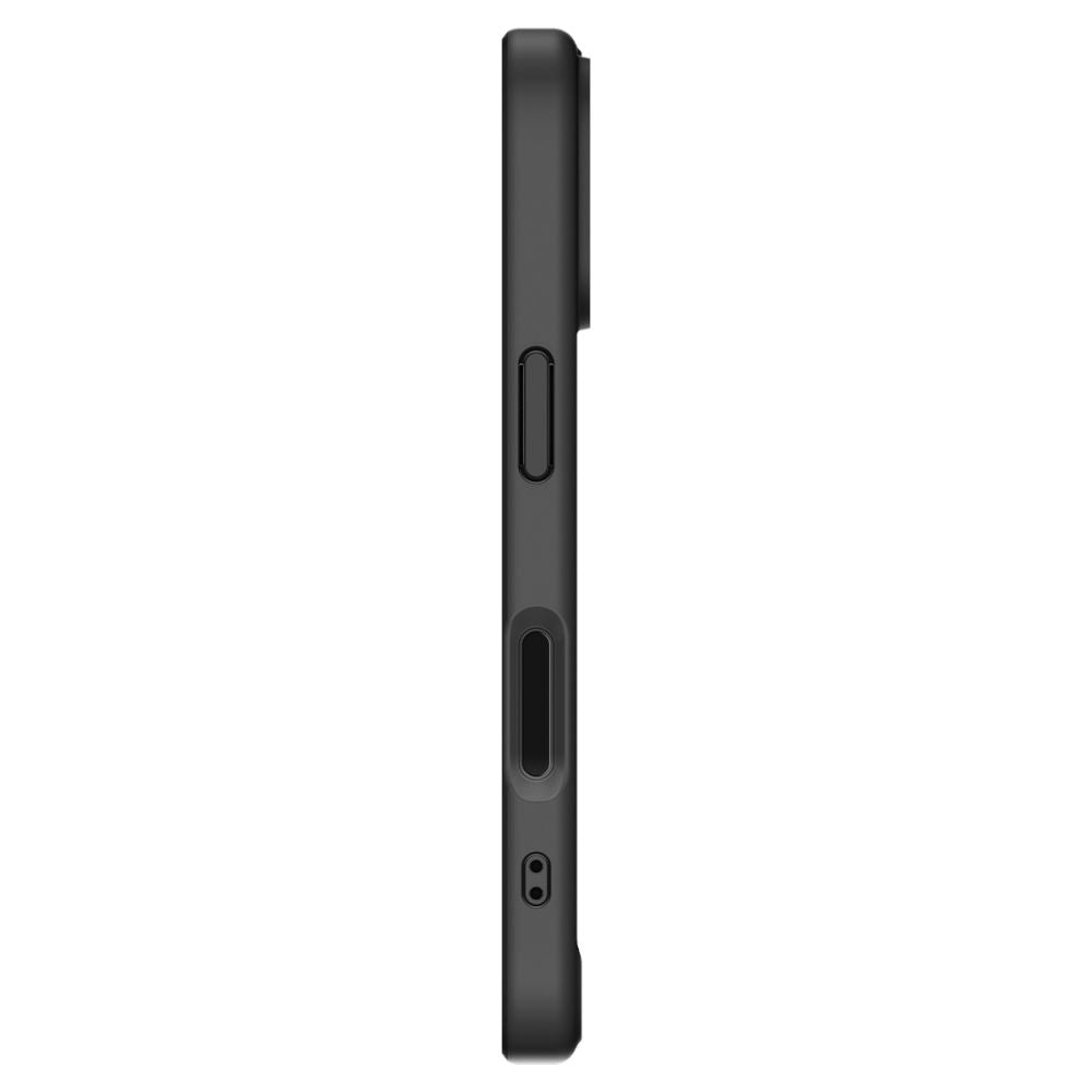 Husa MagSafe pentru Apple iPhone 17, Spigen, Ultra Hybrid, Neagra Satinata ACS10383