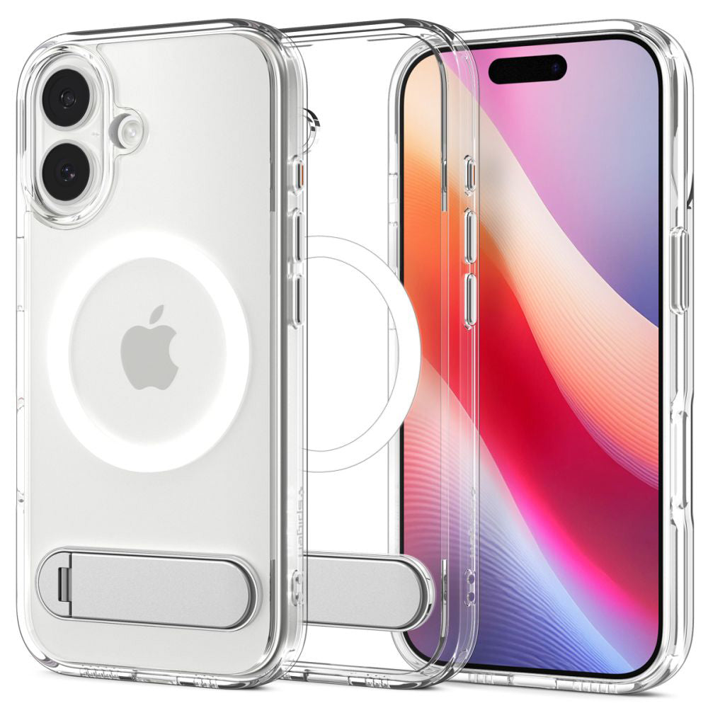 Husa MagSafe pentru Apple iPhone 17, Spigen, Ultra Hybrid S, Transparenta ACS09981